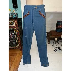 VINTAGE 90's LEGATTE ITALY STRETCH JEANS SWEATPANTS LEGGINGS